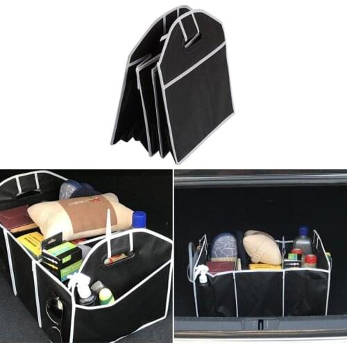 1x Car Truck Cargo Container Bags Organizer Box For Mitsubishi Asx Lancer 10 Outlander Pajero Sport 9 L200 Colt Carisma Galant