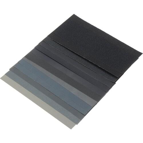 42pcs Wet Dry Sandpaper Abrasive Paper Sheet Automotive Sanding Wood Furniture Finishing Grinding Polishing Sand Paper Sheets