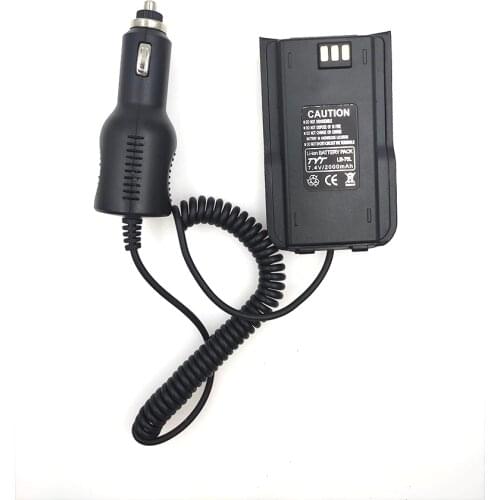 100% original Car Charger Battery Eliminator for RT3 RT3S TYT MD-380 MD-UV380 DMR Walkie Talkie