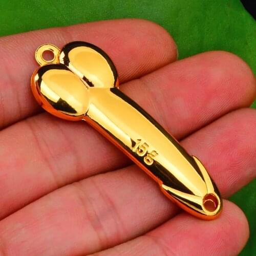 1PC 5g 10g 15g 20g 28g 35g 50g Spoon Baits Fishing Lures Fishing Tackle Silver Gold Color Metal Spinnerbait Hard Baits