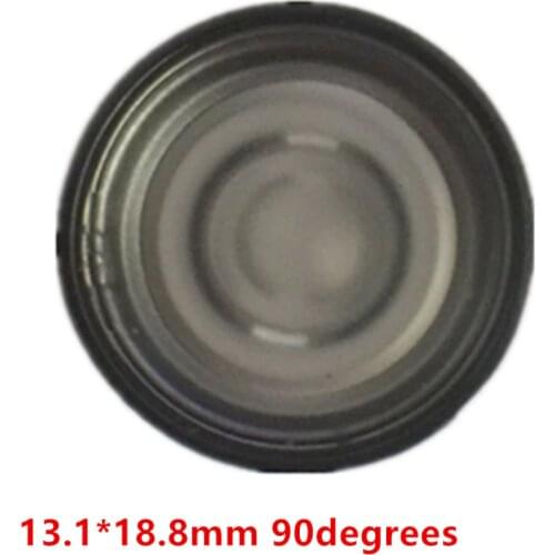 10PCS/lot 90 degrees LED lens cup 18mm diameter use for 3.6mm CCTV camera lens surveillance accessory