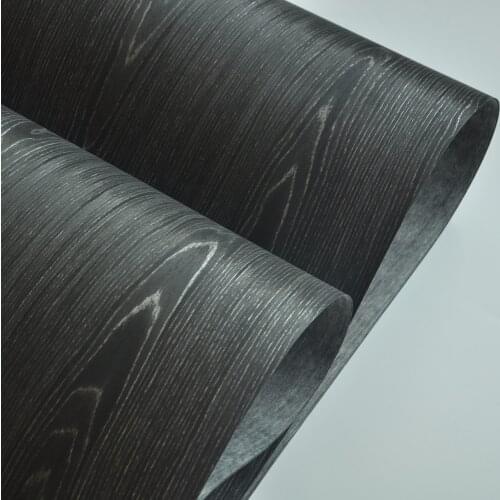 Black OAK Wood Veneer