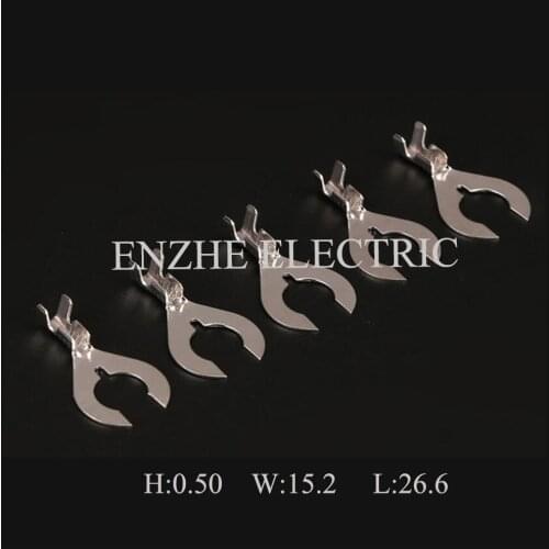 DJ441-8B Material thickn 0.6 auto terminal brass Plug-in terminal spring wire connector cable automotive wiring harness plug