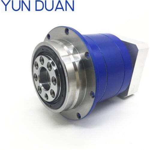 Round disk planetary helical gearbox reducer 60mm servo motor 40:1 gearbox 14mm shaft DC motor planeary gear