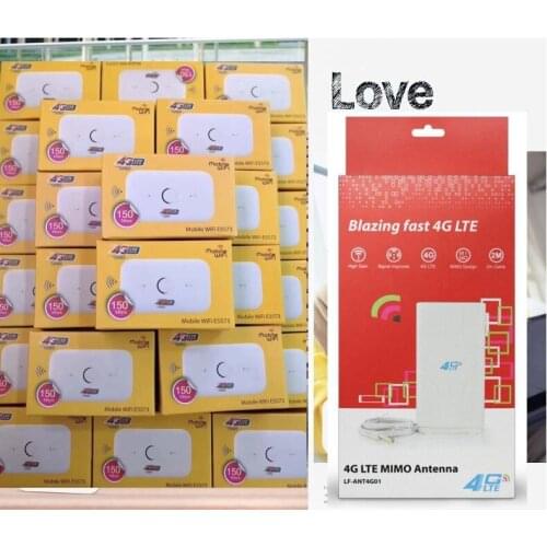 HUAWEI E5573 4G LTE Cat4 Mobile WiFi Wireless Hotspot Pocket Router +4G LTE 49DBI mimo panel directional antenna TS9