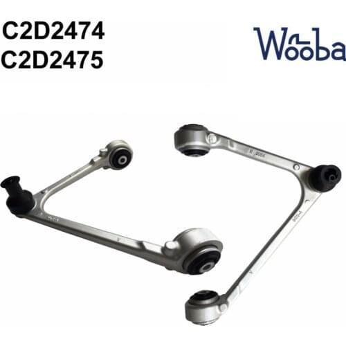 New PairLH + RH Front Upper Control Arms Set For 2011-2016 Jaguar XJ XJR C2D2474 & C2D2475