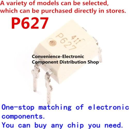 10PCS/PACK P627 TLP627-1GB TLP627-1 TLP627 optocoupler directly inserted into DIP-4 IC chip optocoupler