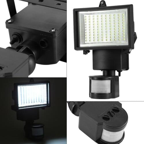 Escape Light Floodlight 100 LED Solar Lamp With Infrared Sensor Motion Sensor Lamp Escape Light Floodlights Dropshipping New