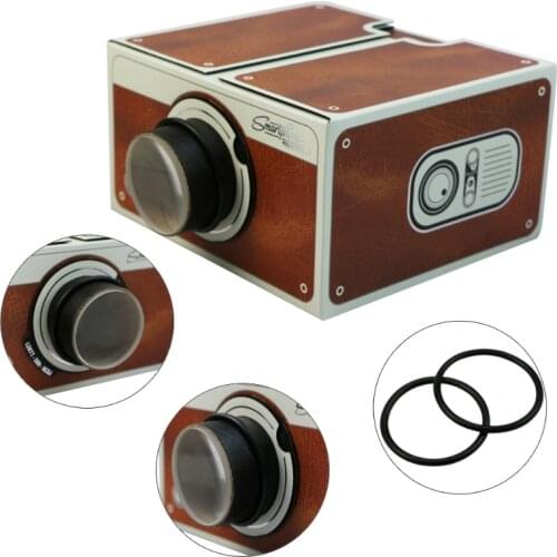 Portable Cardboard Smartphone Projector 2.0 DIY Mobile Phone Cinema Theater