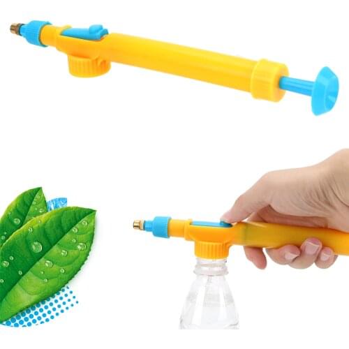 Watering Irrigation Sprayer Water Pressure Flower Garden Mini Juice Bottles Interface Plastic Trolley Spray Gun Sprayer Head
