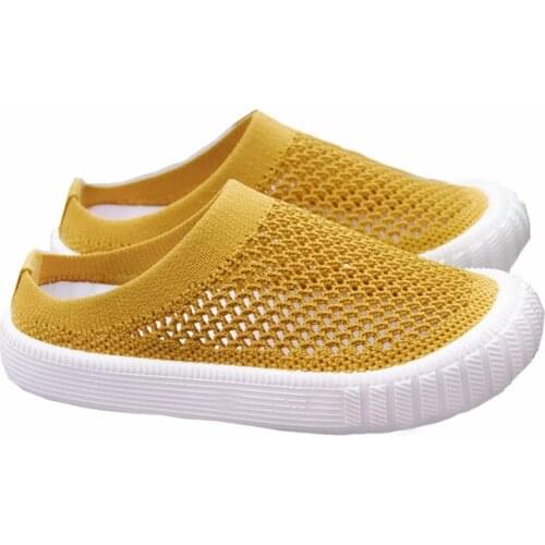 Baby Boys Girls Sandals Summer Children Shoes Stretch Mesh Breathable Toddler Infant Outdoor Slippers Beach Shoes Lightweight