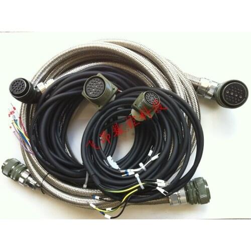 System complete set of fourth axis signal line / power line