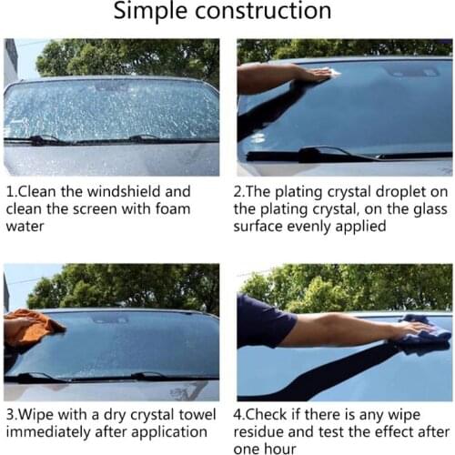 Window Super Hydrophobic Glass Coating Ceramic Car Coating For Windshield Water Repellent Waterproof Coating