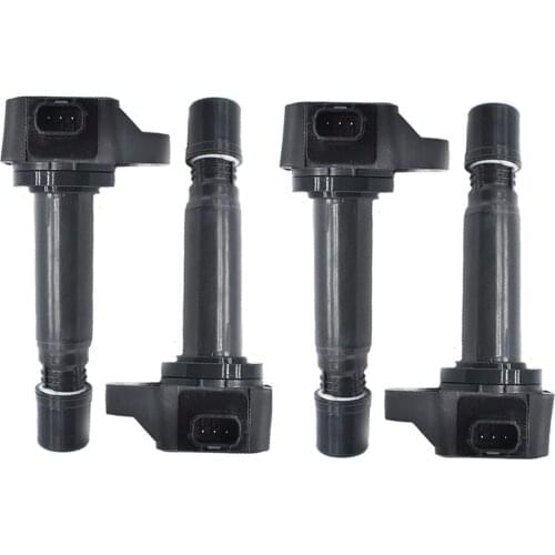4pcs 30520-RNA-A01 Ignition Coil For HONDA FR-V STREAM CROSSROAD CIVIC VII 1.6 1.8 ACCORD VIII 2.0 i 099700-102 099700-101