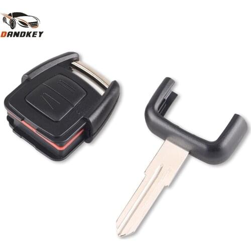 Dandkey HU46 Left Blade For Vauxhall For Opel Astra Vectra Zafira 2/3 Buttons Car Key Case Key Shell