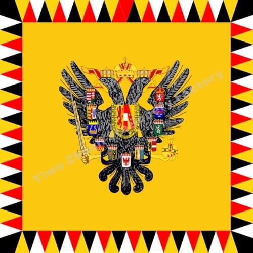 Austro Standard Archdukes Before 1915 Flag 120X120cm (4x4FT) 120g 100D Office/Activity/parade/Festival/world cup/Home Decoration