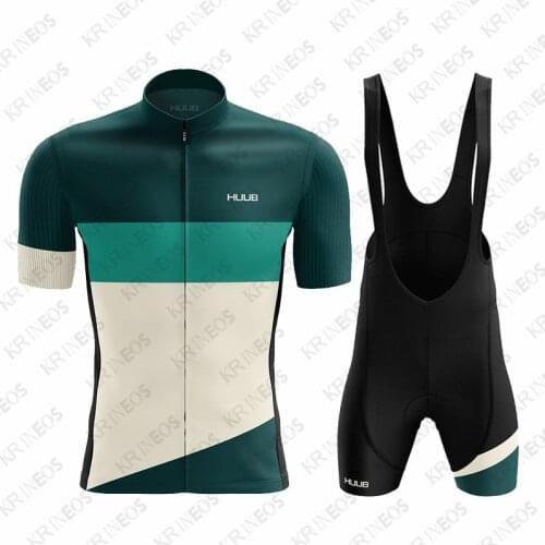 HUUBSummer Cycling Clothing Comfortable Racing Bicycle Clothes Suit Quick-Dry Mountain Bike Cycling Jersey Set Man Ropa Ciclismo