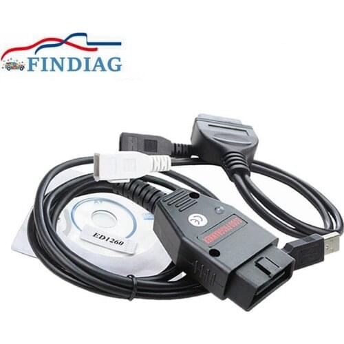 Galletto 1260 ECU Chip Tuning Tool EOBD/OBD2/OBDII Read Write Car ECU Flasher FTDI FT232RQ ECU Programmer For Vag Series