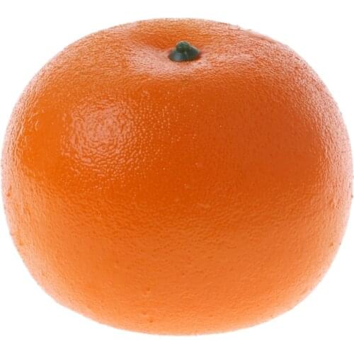 Lifelike Simulation Artificial Orange Fake Fruit Disply Home Party Display Decor QX2E