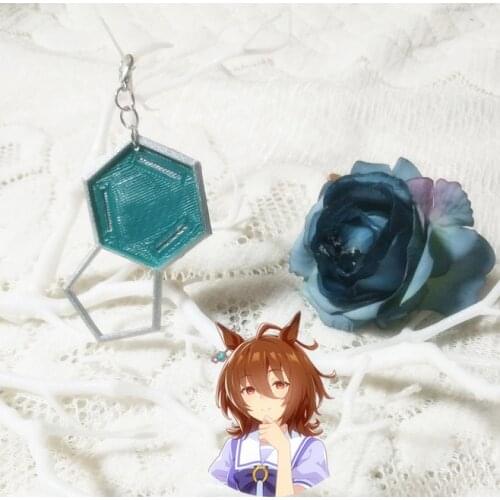 Umamusume Pretty Derby Agnes Tachyon Cosplay Headwear Hair Clip Anime Hairpin Halloween Costume Prop Hair Pin