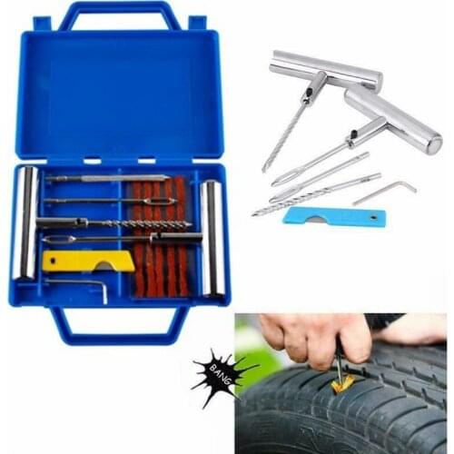 Tire Repair Tools Puncture Tyre Repair Kit Tire Fitting Tool Vulcanizer Tubeless Car Wheel Repair Tool Garage Tools For Auto