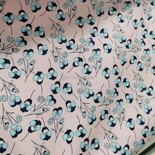 2020 New Arrivals Flowers Twill Cotton Fabric DIY Sewing Quilting Baby&Child Fat Quarters Patchwork Textile Materia