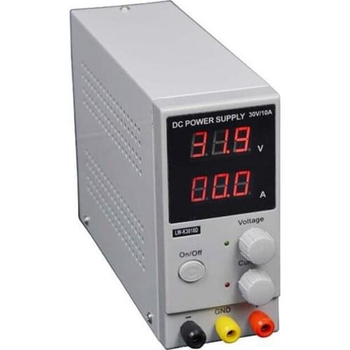 30V 10A LED Display Adjustable Switching Regulator DC Power Supply LW-K3010D Laptop Repair Rework 110v - 220v