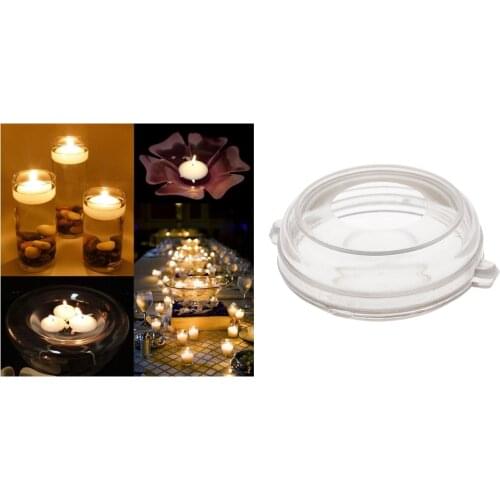 DIY Candles Floating Water Disc Candle Mould Clear Candle Craft Mold