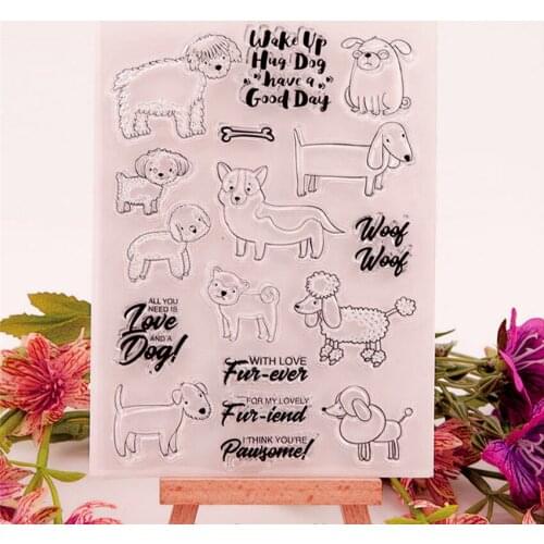 Hot sale sheep Transparent Clear Stamps / Silicone Seals Roller Stamp for DIY scrapbooking photo album/Card Making