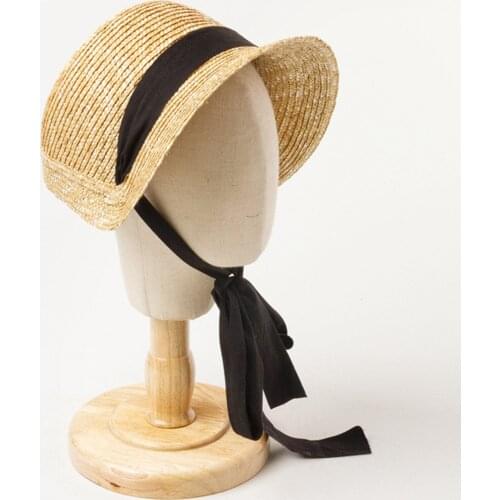 Girls Straw Hat Summer Baseball Bucket Cap Outdoor Fishing Travel Sun Hat