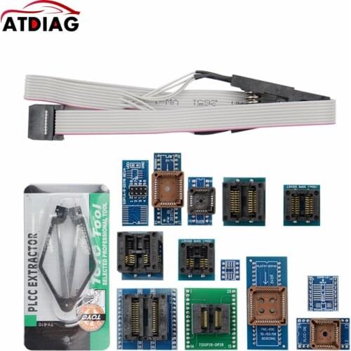 Free shipping13 pcs Universal adapter scoket for programmer vs4800 tnm5000 TL866A TL866cs ezp2010 G540 EZP2010 TOP3000