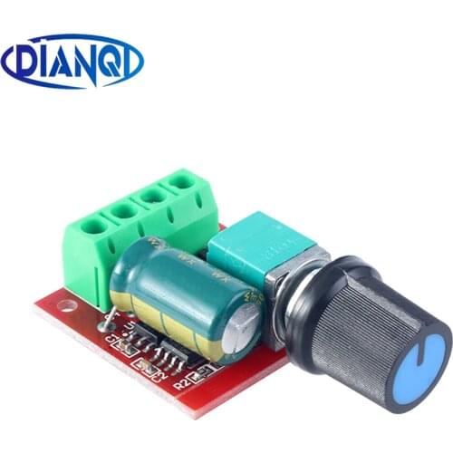 1PC 5A 90W PWM 12V DC Motor Speed Controller Module DC-DC 4.5V-35V Adjustable Speed Regulator Control Governor Switch 24V