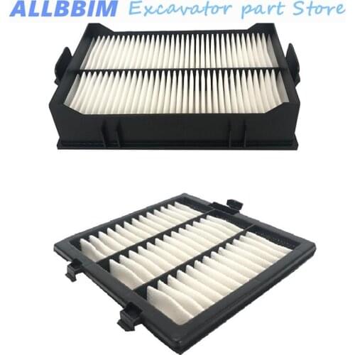 For Hitachi ZX360-5 350-5G 210-5G EX470-5 Excavator Parts Air Conditioning Filter Element Filter High Quality Accessories