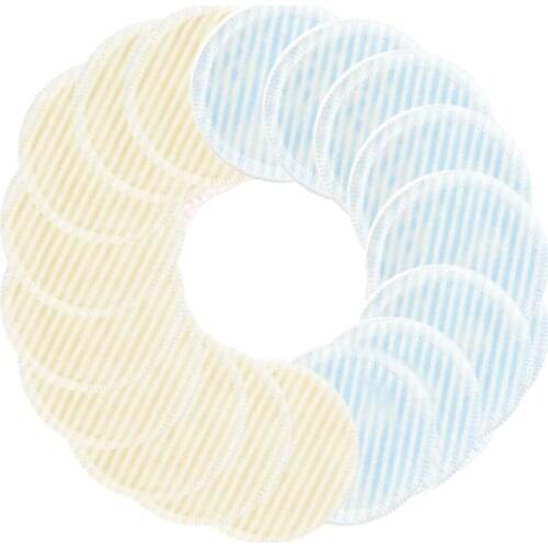 20Pcs Makeup Remover Pads Reusable Cotton Pads Make Up Facial Remover Bamboo Fiber Facial Skin Care Nursing Pads Skin Cleaning