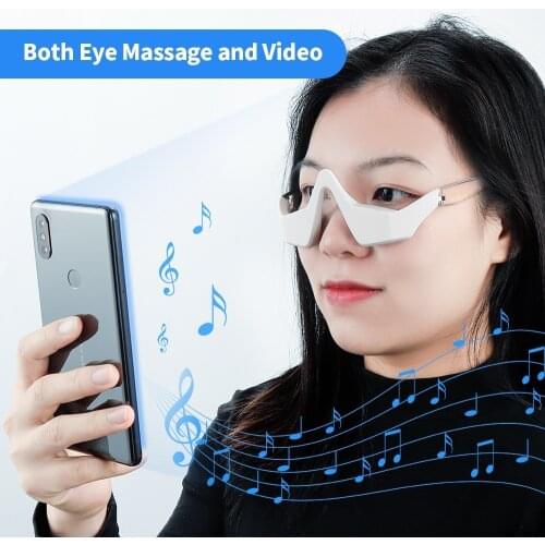 3D EMS Micro-Current Pulse Eye Massager Red Light Therapy Eye Care Machine Dark Circle&Wrinkle Removal Blood Circulation