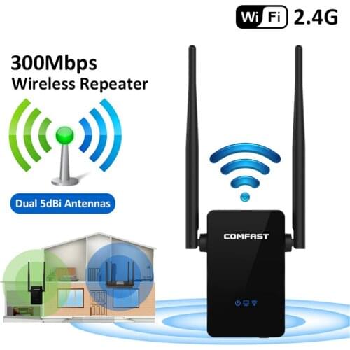 Wireless Wifi Repeater 300Mbps 802.11n/b/g Network Wifi Extender Signal Amplifier Signal Booster Repetidor CF-WR302S
