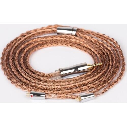KBEAR Show-B 24 Core 5N OFC Upgraded 336 Strands Brown Cable Three Mainstream Plugs 2.5/3.5/4.4mm Widely Compatible