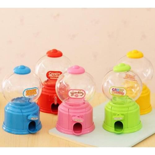 Candy Machine Children Birthday Favor Box Snack Storage Gumball snack Gum boxes Kid Toy Vending Coin Bank Party Decoration