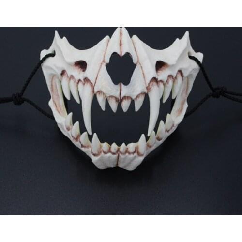 Cosplay Resin Mask The Japanese Dragon God Mask Eco-friendly And Natural Latex Mask For Animal Theme Party Animal Mask Handmade
