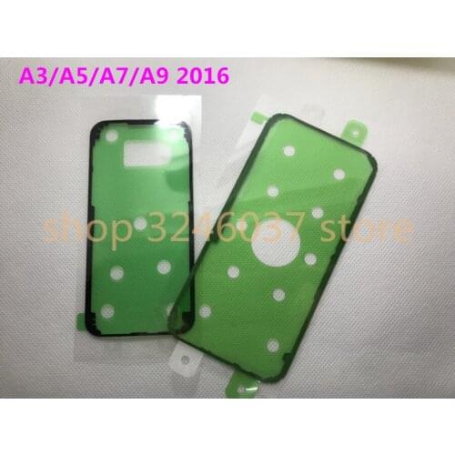 10pcs Original Back Battery Sticker Adhesive Tape Glue For Samsung Galaxy A3 A310 A5 A510 A7 A7 A9 Waterproof back cover sticke