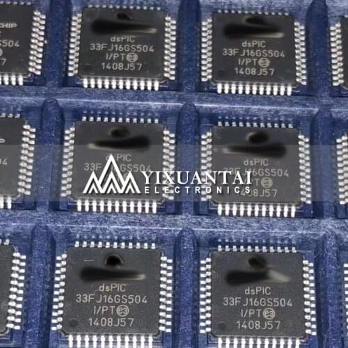 Original DSPIC33FJ16GS504-I/PT DSPIC33FJ16GS504 33FJ16GS504 TQFP44 QFP NEW