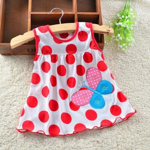 Baby girl Dress 2018 summer girls dresses style infantile Dress hot sale baby girl clothes Summer flower style dress low price