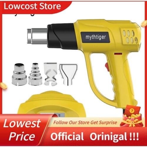 EU PLUG Heat Gun Digital LCD Industrial Thermoregulator Soldering Hot Air Gun Air Dryer Fan For Shrink Wrapping Hot Air Thermal