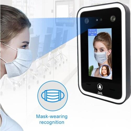 Cheap Price 2000 Face Time Attendance And Access Control TCP/IP Visible Light Dynamic Facial Recognition Terminal With Software