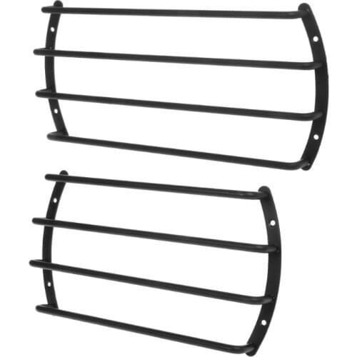 Subwoofer Speaker Grille Cover Bar Grille 4 Levers 10" 12" Black Metal Rounded Edges Car Home Speakers