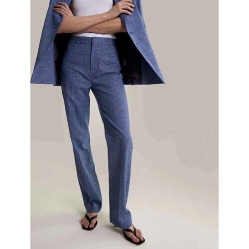 Женские льняные брюки VNXIFM China At AliExpress