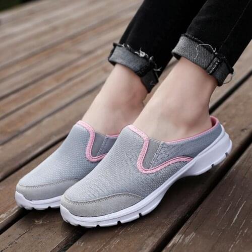 Large Size Half Sport Shoes Woman Summer Sneakers Woman Sports Lightweight Womens Running Shoes 2020