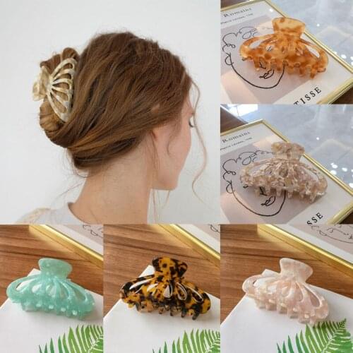 CYGJFC Woman 9CM Boho Acetate Hair Claws Women Fashion Hair Clips Ladies Elegant Barrettes Hair Accesories Hairgrip Headwear