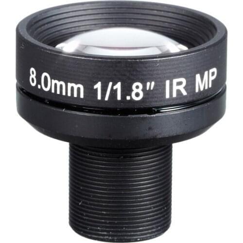 5.0MP HD 8mm F1.8 M12*0.5 1/1.8" Mega pixels Board Lens for CCTV Surveillance Security IP Camera