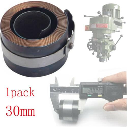 Milling Machine Part- Clock (Quill) Spring 30mm Wide R-8 For Bridgeport Mill Lathe Machine CNC Milling